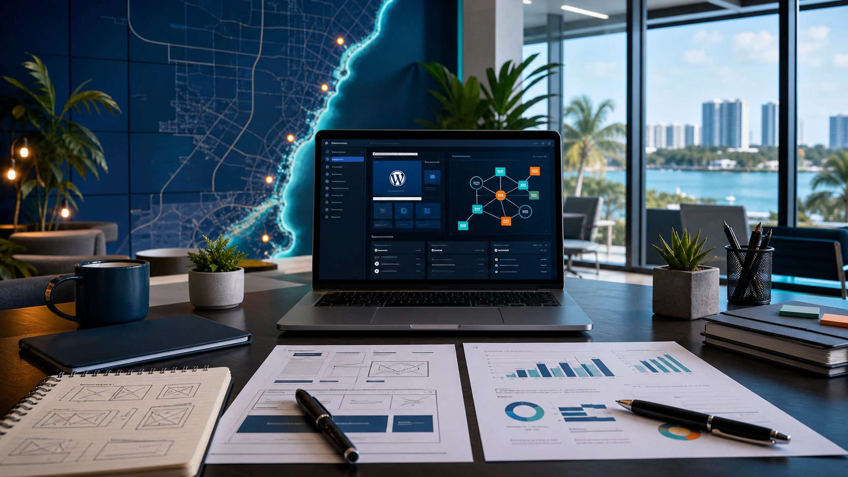 Why South Florida Businesses Should Choose Expert AI WordPress Website Builders